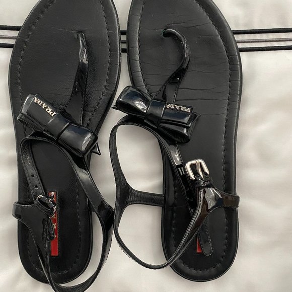 SIZE 38 PRADA Sandal - Picture 1 of 2